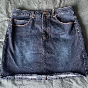 NWOT denim skirt